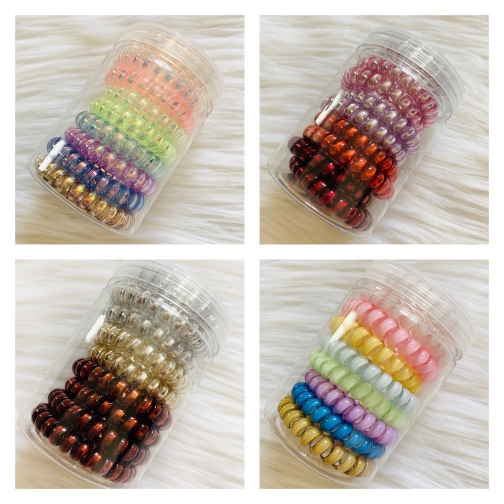 Telephone Cord Style Hair Bands